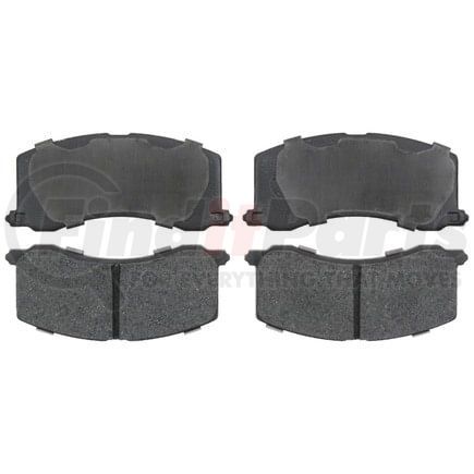 PGD677 by RAYBESTOS - Brake Parts Inc Raybestos Element3 Overstock Organic Disc Brake Pad Set