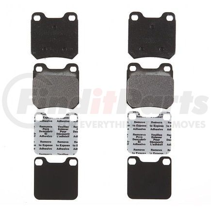 PGD709M by RAYBESTOS - Raybestos Element3 Metallic Brake Pad Set
