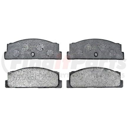 PGD71 by RAYBESTOS - Raybestos Element3 Organic Brake Pad Set