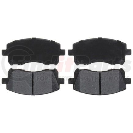 PGD721M by RAYBESTOS - Brake Parts Inc Raybestos Element3 Overstock Metallic Disc Brake Pad Set
