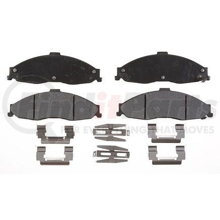 PGD749C by RAYBESTOS - Raybestos Element3 Ceramic Brake Pad Set