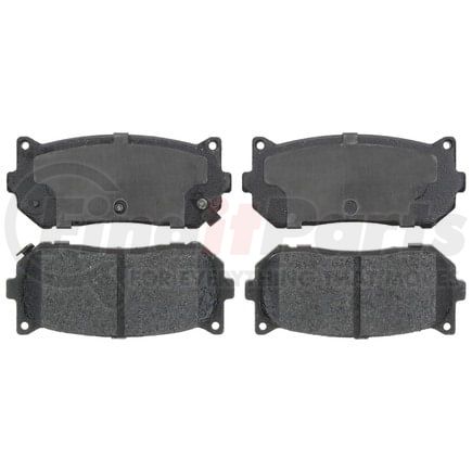 PGD775 by RAYBESTOS - Brake Parts Inc Raybestos Element3 Overstock Organic Disc Brake Pad Set