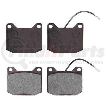 PGD77 by RAYBESTOS - Raybestos Element3 Organic Brake Pad Set