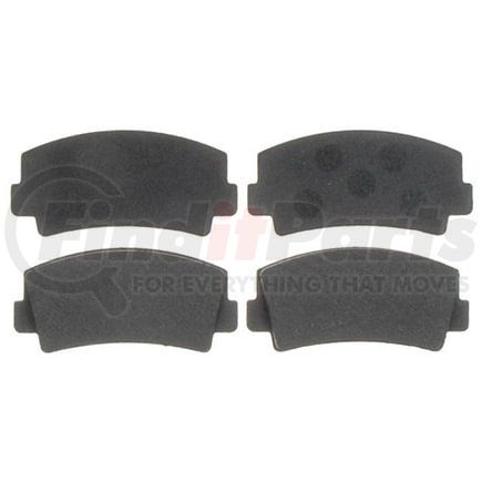 PGD76 by RAYBESTOS - Raybestos Element3 Organic Brake Pad Set