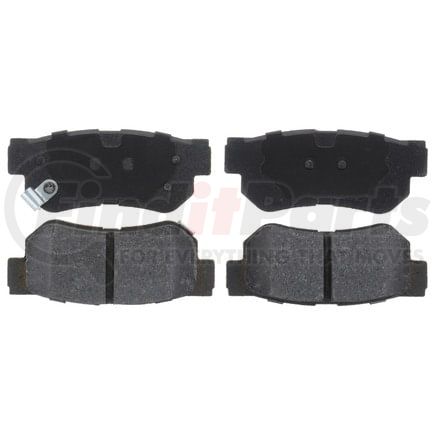 PGD813 by RAYBESTOS - Brake Parts Inc Raybestos Element3 Overstock Organic Disc Brake Pad Set