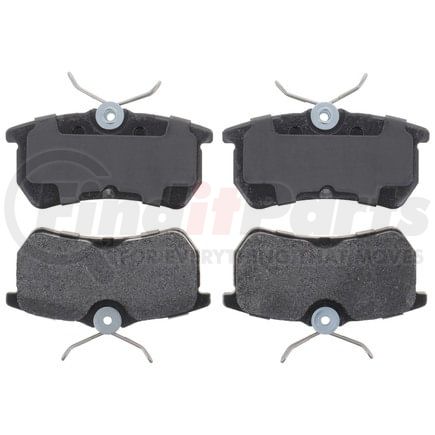 PGD886M by RAYBESTOS - Raybestos Element3 Metallic Brake Pad Set