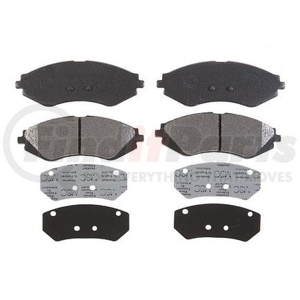 PGD902M by RAYBESTOS - Raybestos Element3 Metallic Brake Pad Set