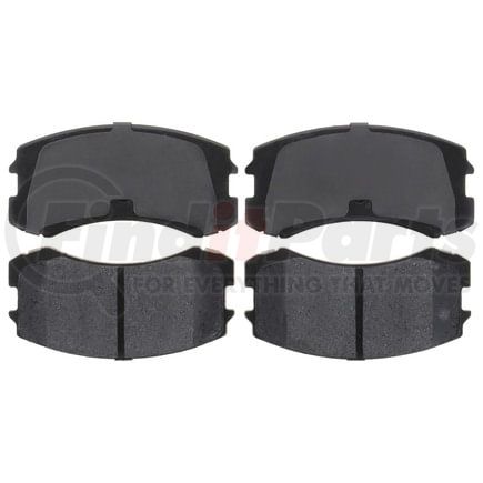 PGD904M by RAYBESTOS - Brake Parts Inc Raybestos Element3 Overstock Metallic Disc Brake Pad Set