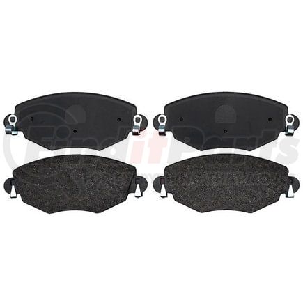 PGD910M by RAYBESTOS - Raybestos Element3 Metallic Brake Pad Set