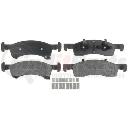 PGD934M by RAYBESTOS - Raybestos Element3 Metallic Brake Pad Set
