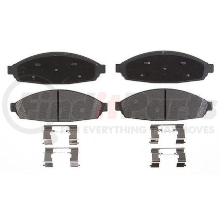 PGD931M by RAYBESTOS - Brake Parts Inc Raybestos Element3 Overstock Metallic Disc Brake Pad Set