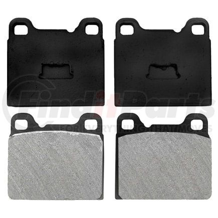 PGD96A by RAYBESTOS - Raybestos Element3 Organic Brake Pad Set