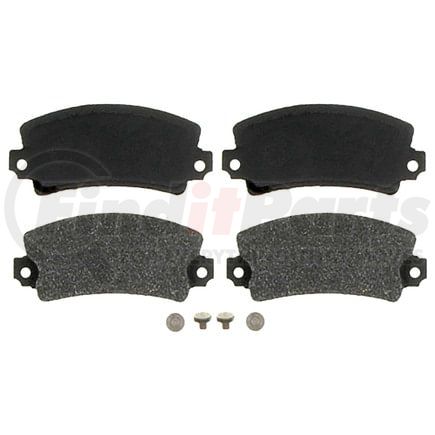 PGD97 by RAYBESTOS - Raybestos Element3 Organic Brake Pad Set