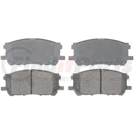 SGD1005C by RAYBESTOS - Raybestos Service Grade Ceramic Brake Pad Set