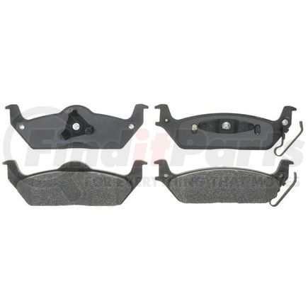 SGD1012M by RAYBESTOS - Brake Parts Inc Raybestos Service Grade Metallic Disc Brake Pad Set