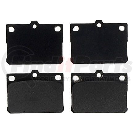 SGD101M by RAYBESTOS - Raybestos Service Grade Metallic Brake Pad Set