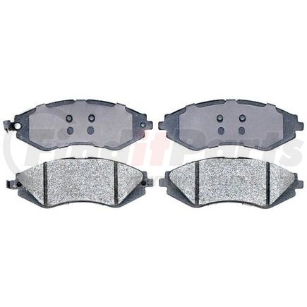 SGD1035C by RAYBESTOS - Brake Parts Inc Raybestos Service Grade Ceramic Disc Brake Pad Set