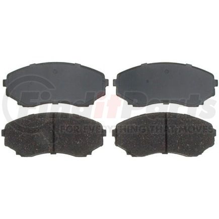 SGD1038C by RAYBESTOS - Raybestos Service Grade Ceramic Brake Pad Set