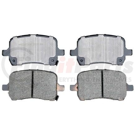 SGD1028C by RAYBESTOS - Raybestos Service Grade Ceramic Brake Pad Set