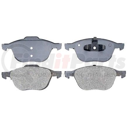 SGD1044C by RAYBESTOS - Raybestos Service Grade Ceramic Brake Pad Set