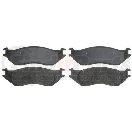 SGD1045M by RAYBESTOS - Raybestos Service Grade Metallic Brake Pad Set