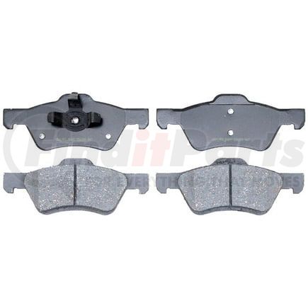 SGD1047C by RAYBESTOS - Raybestos Service Grade Ceramic Brake Pad Set