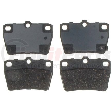 SGD1051C by RAYBESTOS - Raybestos Service Grade Ceramic Brake Pad Set