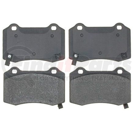 SGD1053M by RAYBESTOS - Raybestos Service Grade Metallic Brake Pad Set