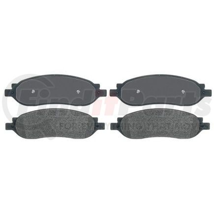 SGD1068M by RAYBESTOS - Raybestos Service Grade Metallic Brake Pad Set