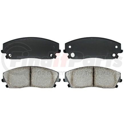 SGD1056AC by RAYBESTOS - Brake Parts Inc Raybestos Service Grade Ceramic Disc Brake Pad Set