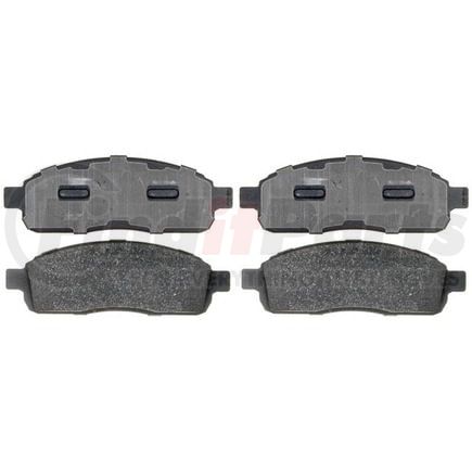 SGD1083M by RAYBESTOS - Raybestos Service Grade Metallic Brake Pad Set