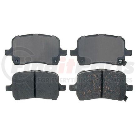 SGD1160C by RAYBESTOS - Raybestos Service Grade Ceramic Brake Pad Set