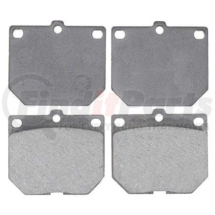SGD114 by RAYBESTOS - Raybestos Service Grade Organic Brake Pad Set