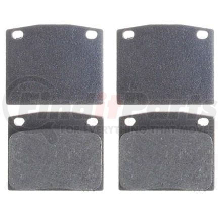 SGD117 by RAYBESTOS - Raybestos Service Grade Organic Brake Pad Set