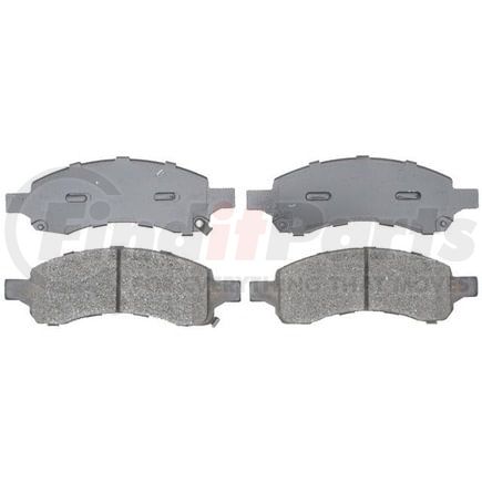 SGD1169C by RAYBESTOS - Raybestos Service Grade Ceramic Brake Pad Set