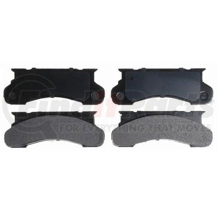 SGD120M by RAYBESTOS - Raybestos Service Grade Metallic Brake Pad Set