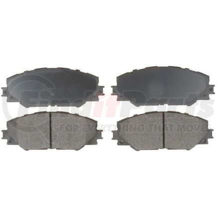 Raybestos SGD1211C Disc Brake Pad Set Brake Parts Inc Raybestos Service Grade Ceramic Disc Brake Pad Set