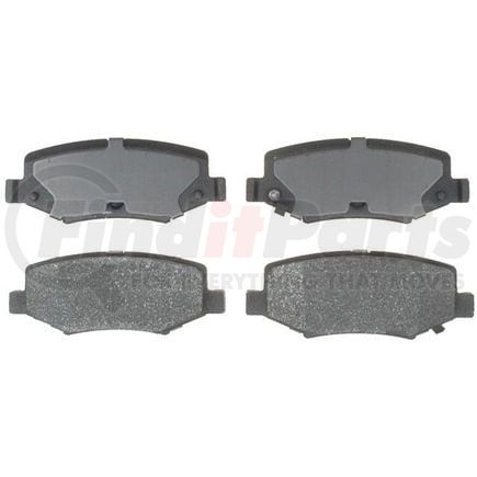 SGD1274M by RAYBESTOS - Raybestos Service Grade Metallic Brake Pad Set