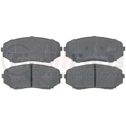 SGD1258C by RAYBESTOS - Raybestos Service Grade Ceramic Brake Pad Set