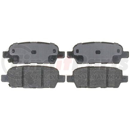 SGD1288C by RAYBESTOS - Raybestos Service Grade Ceramic Brake Pad Set