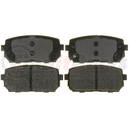 SGD1296C by RAYBESTOS - Raybestos Service Grade Ceramic Brake Pad Set