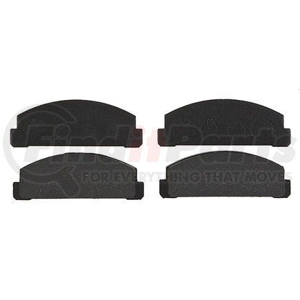 SGD132 by RAYBESTOS - Brake Parts Inc Raybestos Service Grade Overstock Organic Disc Brake Pad Set