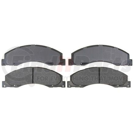 Raybestos SGD1328M Disc Brake Pad Set Brake Parts Inc Raybestos Service Grade Metallic Disc Brake Pad Set