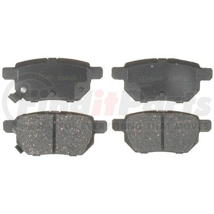 SGD1354C by RAYBESTOS - Raybestos Service Grade Ceramic Brake Pad Set