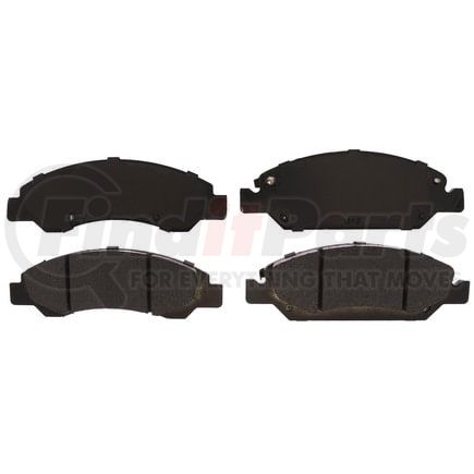 SGD1367AC by RAYBESTOS - Raybestos Service Grade Ceramic Brake Pad Set