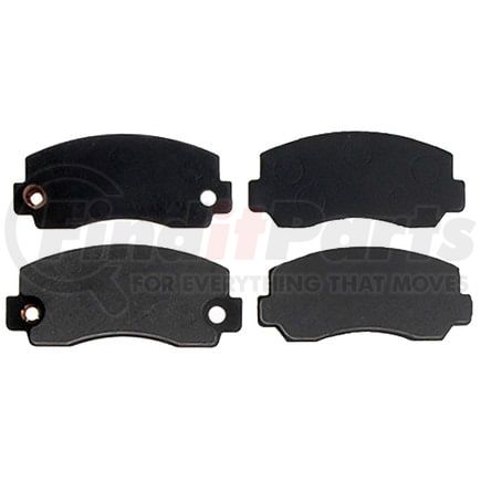 SGD136A by RAYBESTOS - Raybestos Service Grade Organic Brake Pad Set