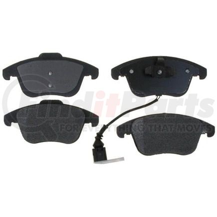 SGD1375M by RAYBESTOS - Brake Parts Inc Raybestos Service Grade Metallic Disc Brake Pad Set