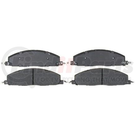 SGD1400M by RAYBESTOS - Raybestos Service Grade Metallic Brake Pad Set