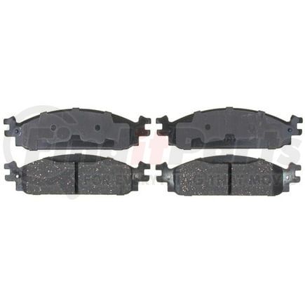 SGD1376C by RAYBESTOS - Raybestos Service Grade Ceramic Brake Pad Set