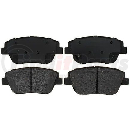 SGD1444C by RAYBESTOS - Raybestos Service Grade Ceramic Brake Pad Set